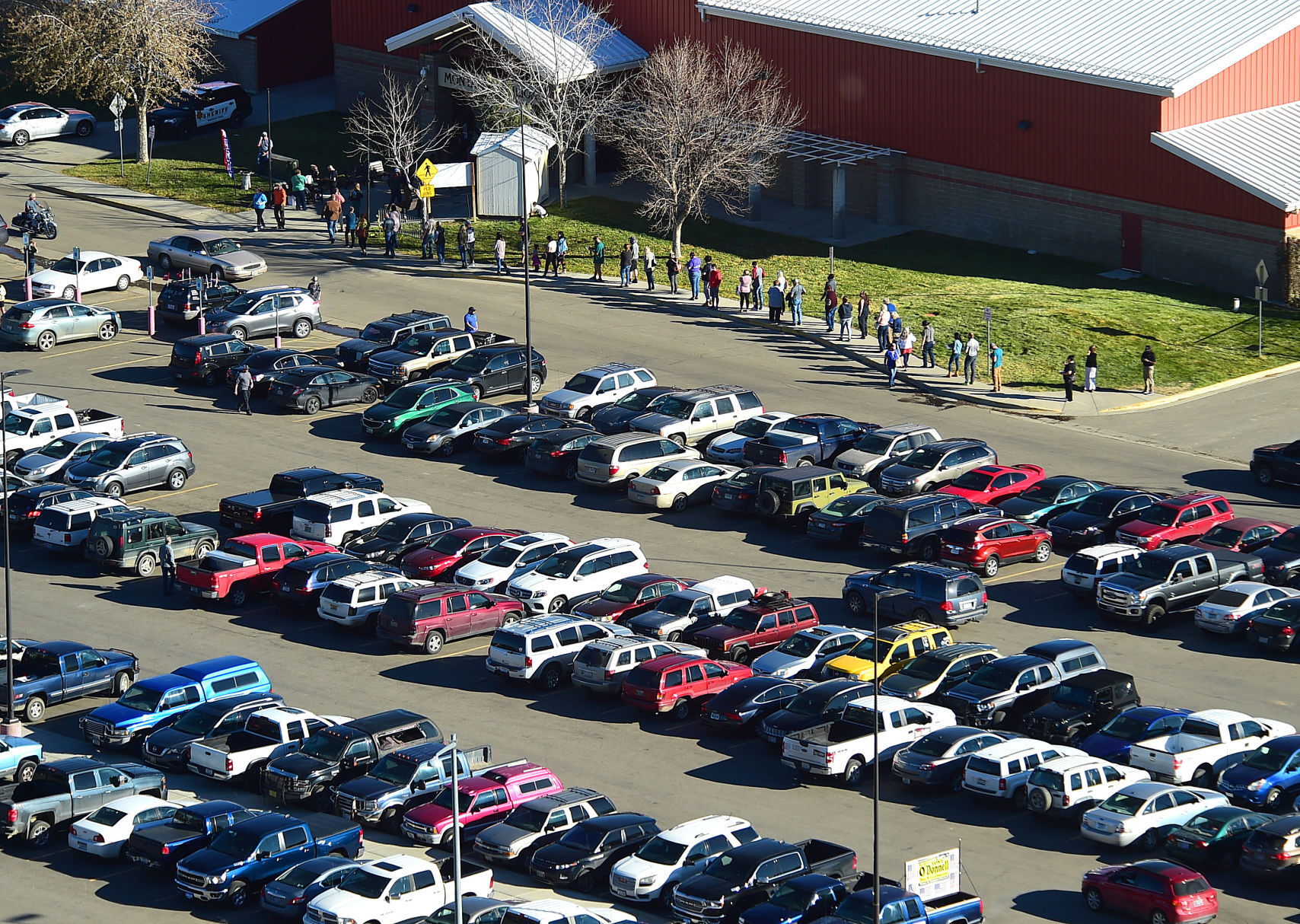 Voting at MetraPark